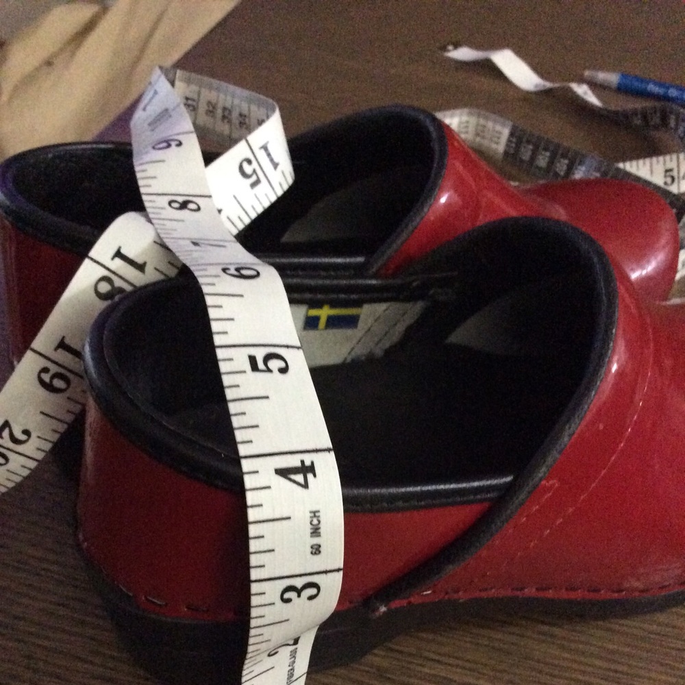COPY - Bjork Red Women Clogs - Picture 4 of 8
